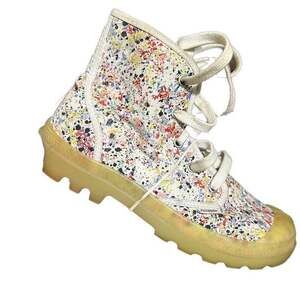 Palladium Multi-Color Paint Splatter High-Top Sneakers